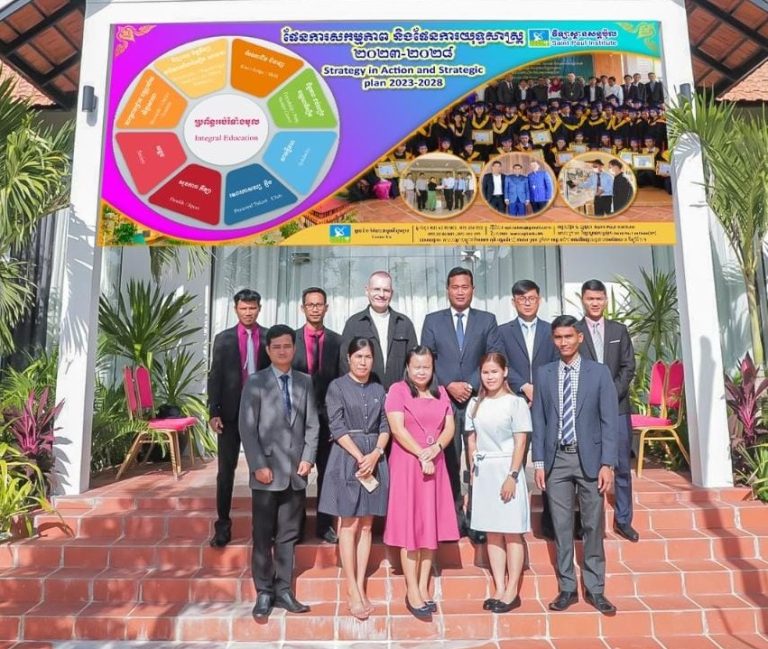 The Annual Meeting for the Head Department and Dean of Saint Paul Institute (SPI) was held on October 4-5, 2022 in Kampot province, Cambodia.