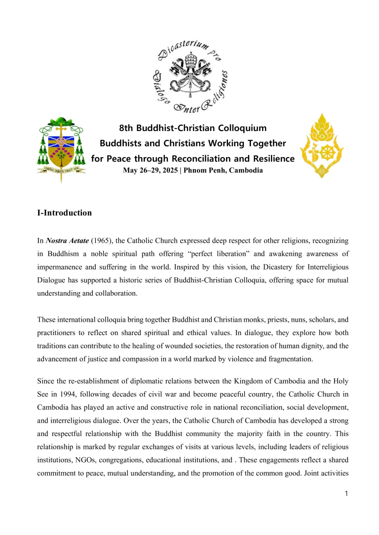 Concept Noted 8th Colloquium, Phnom Penh Cambodia