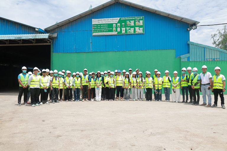 Department of Agronomy students gain practical experience through experiential learning visits to Huy Yun Agriculture Co., Ltd.